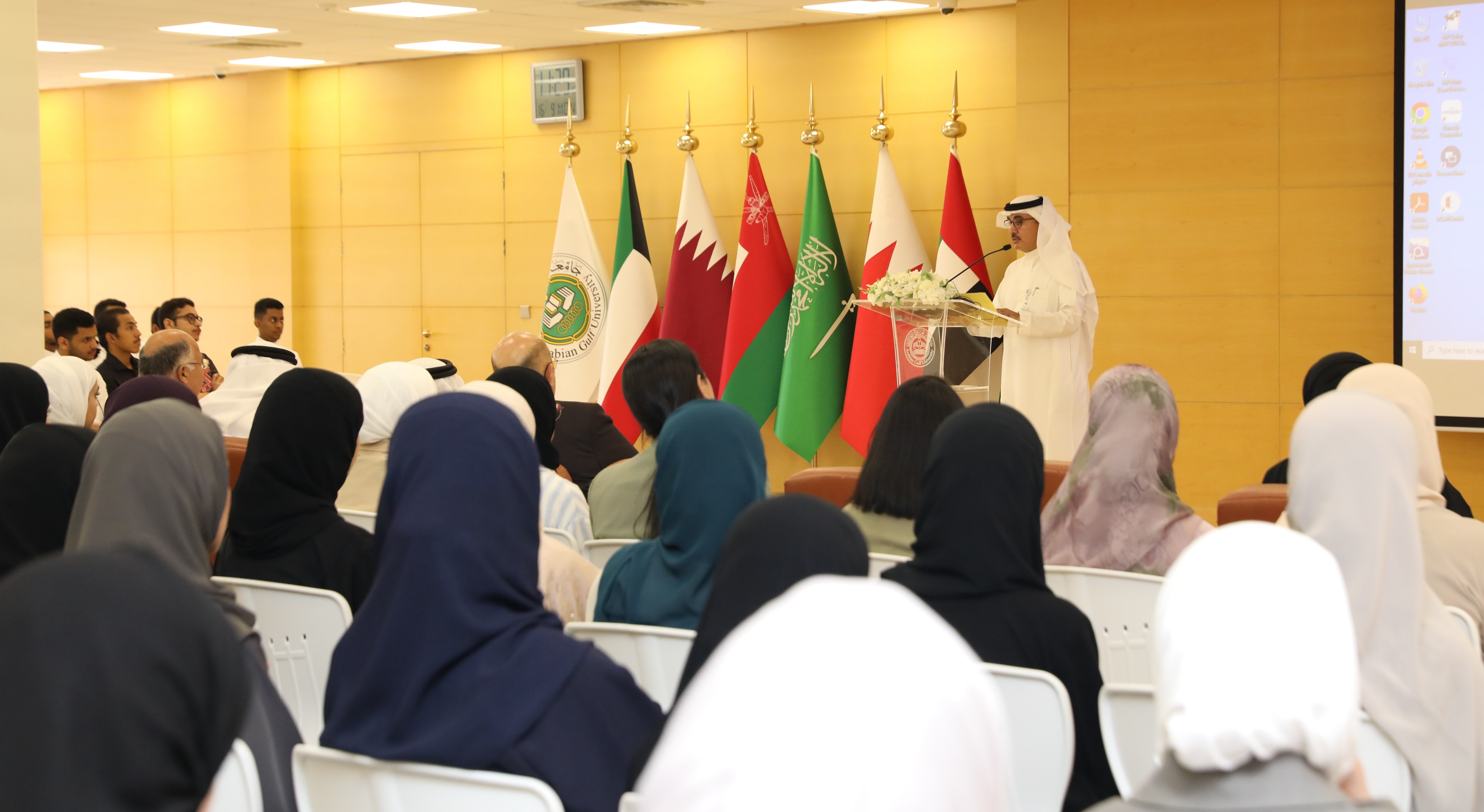 On the First Day of Orientation at the College of Medicine: AGU President Reiterates the University’s Commitment to Development Across All Levels in Service of the GCC Countries