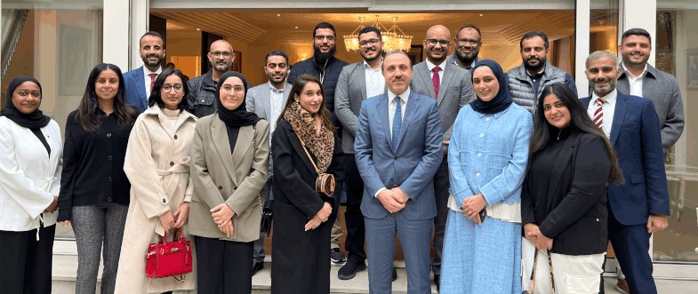 Bahrain’s Ambassador to France Engages with AGU MBA Students During Their Academic Journey at ESSEC Business School