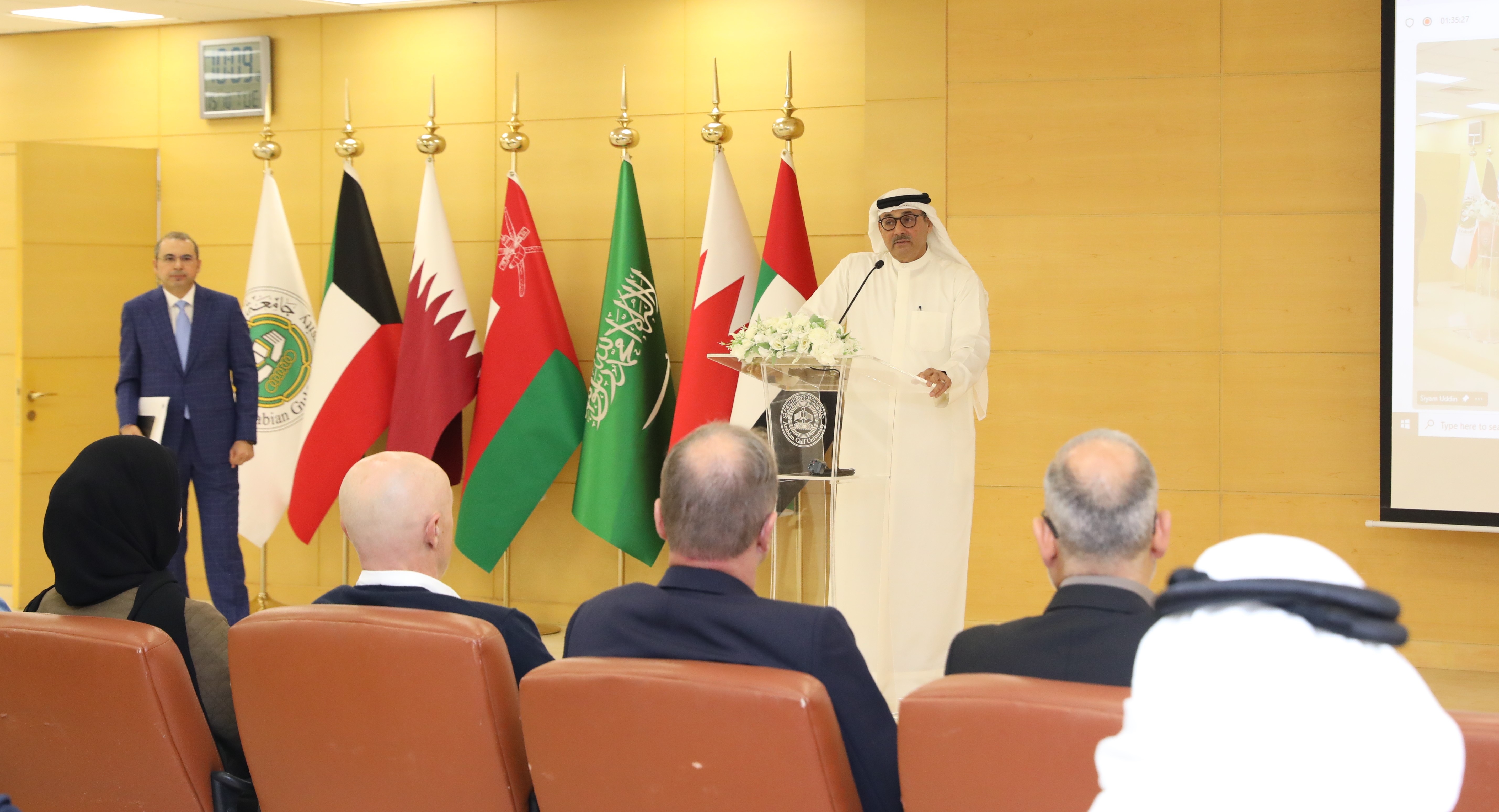 During the Sh. Zayed bin Sultan Al Nahyan Chair for Environmental Sciences’ Activity at the Arabian Gulf University: Prof. Zubari Announces Launch of Pioneering Research Project for Innovative Biological Water Treatment Technology