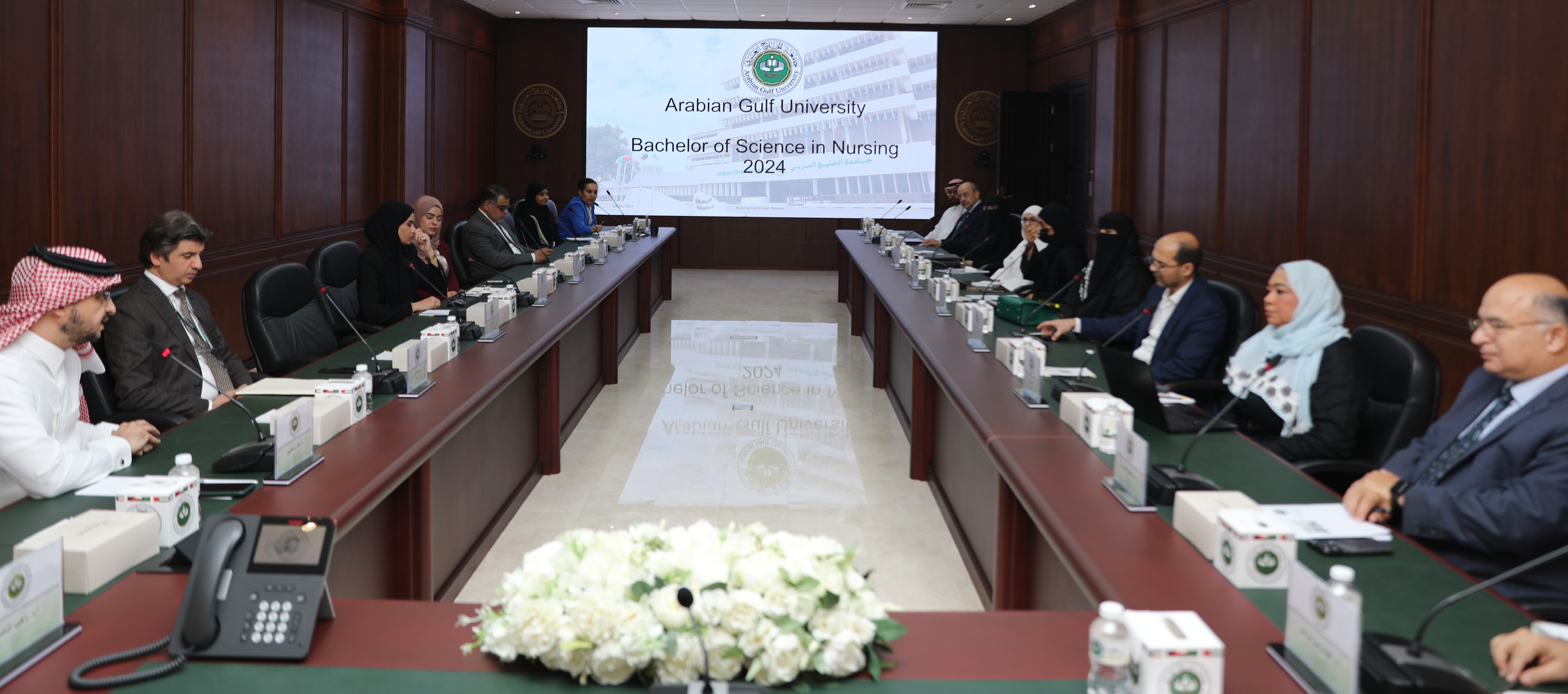 AGU Hosts Nursing Experts to Evaluate the BSc Nursing Programme and Ensure Alignment with Approved Academic Standards 