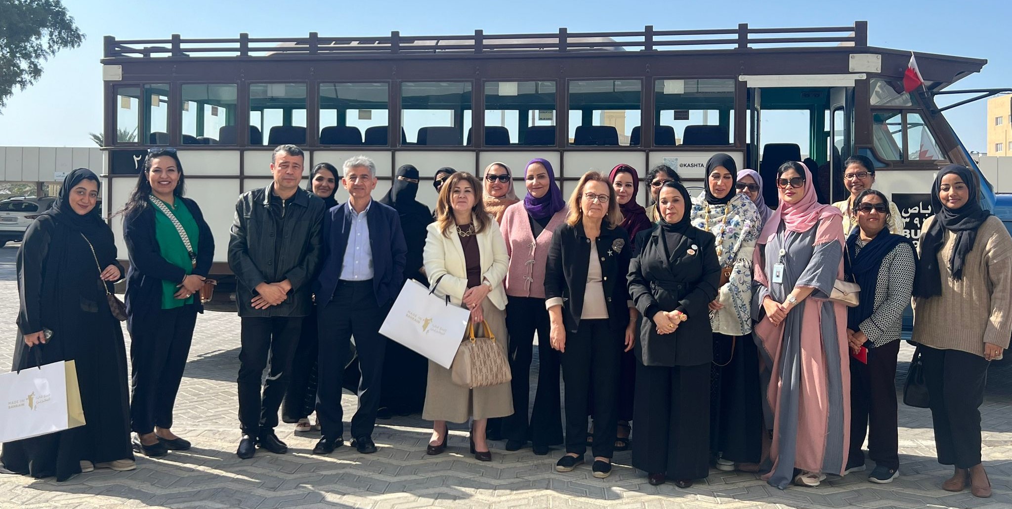 For Immediate Publishing  AGU's Gender Equality Committee Visits Jasra Handicrafts Centre in Celebration of Bahraini Women's Day