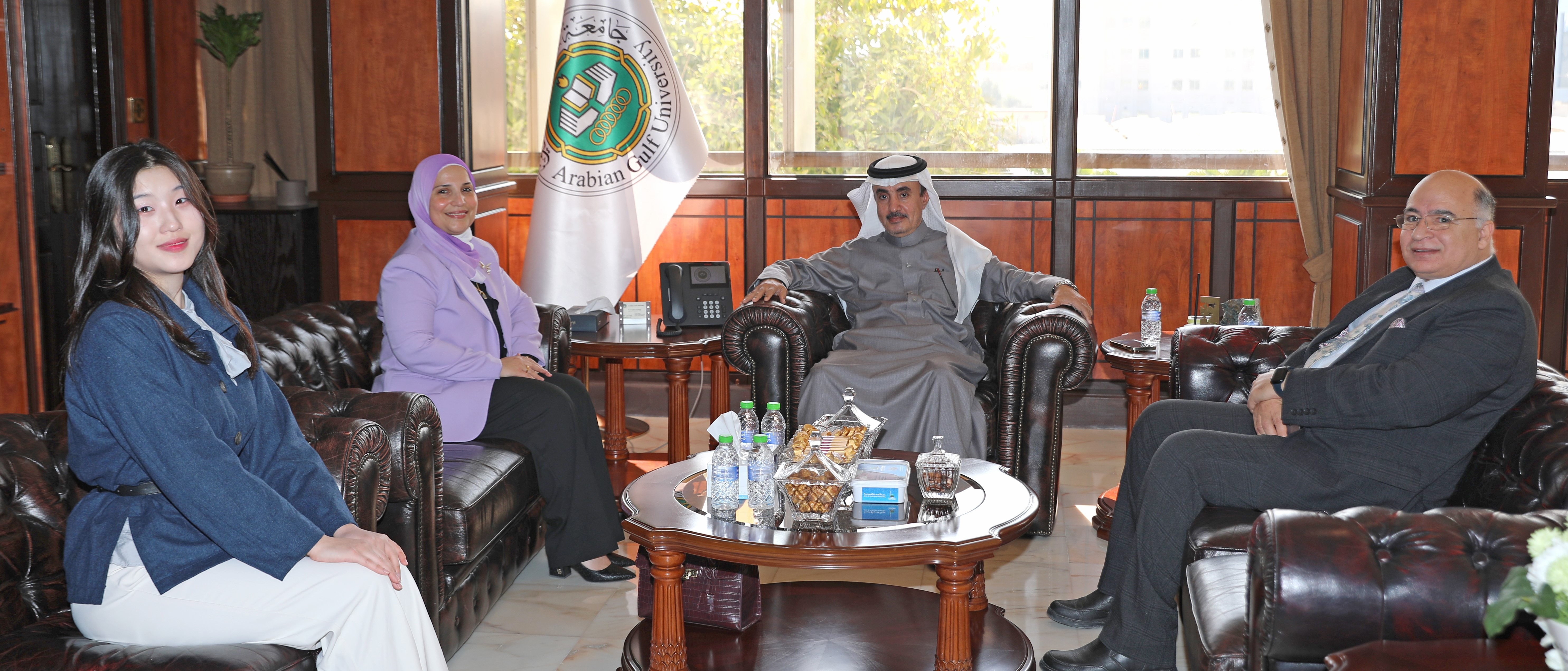  “AGU” President Meets Outgoing Representative of “WHO” in the Kingdom of Bahrain