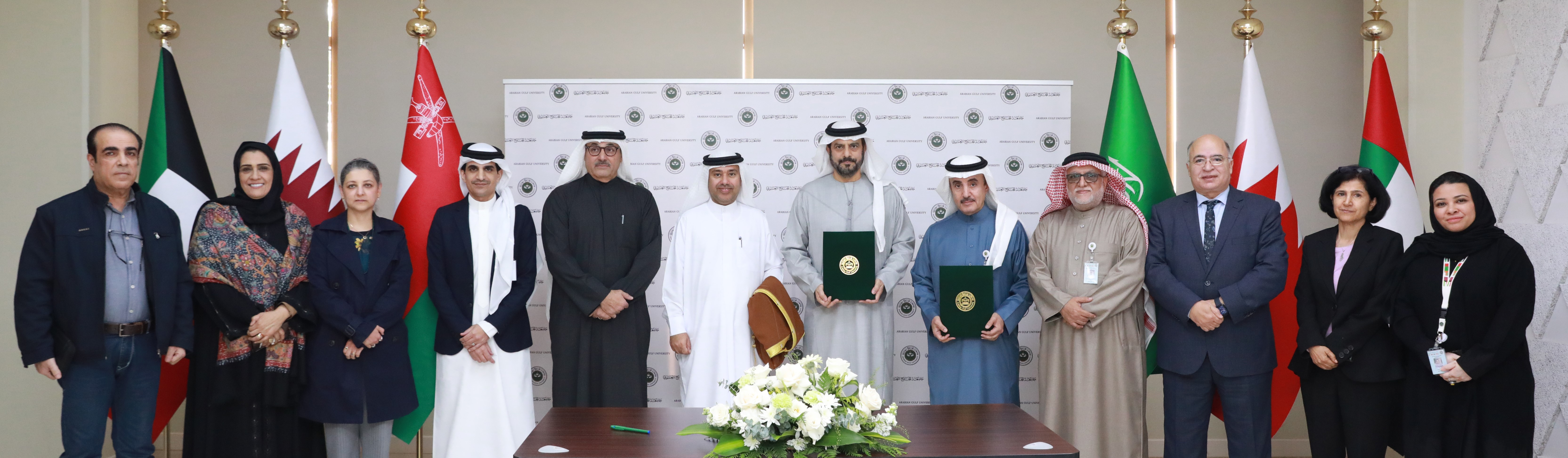 Hamdan Foundation Signs MoU with the Arabian Gulf University in the Kingdom of Bahrain