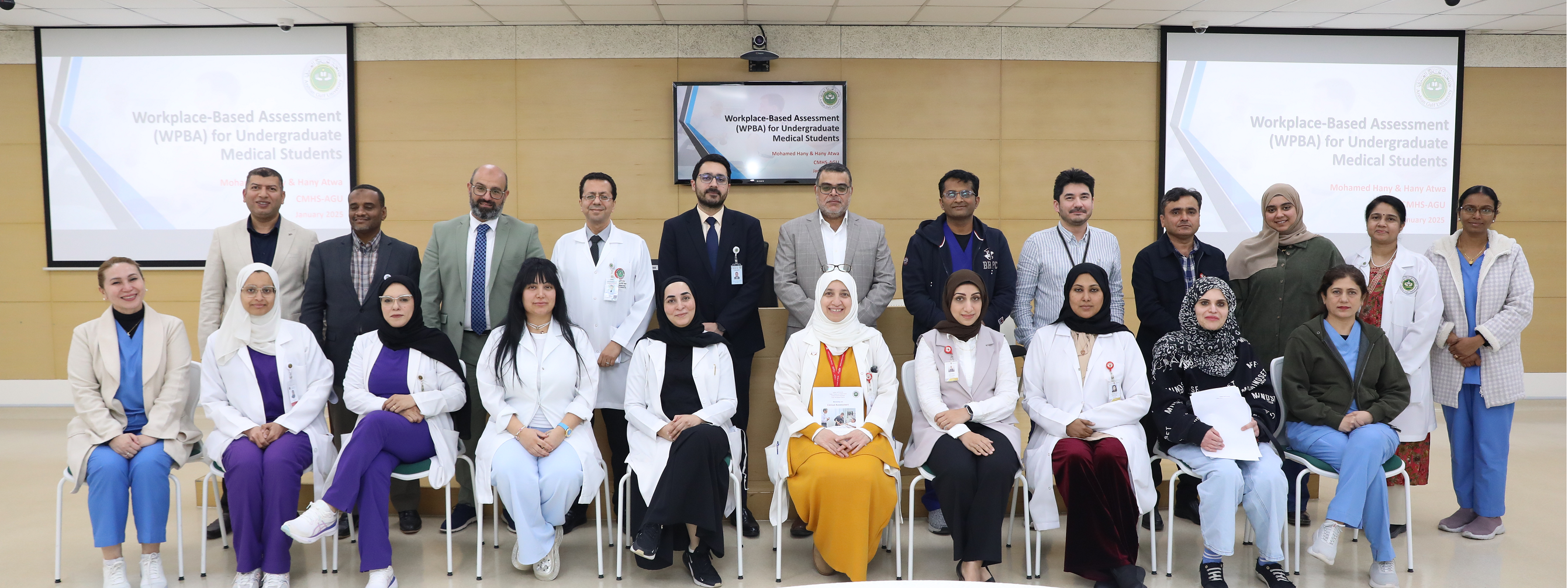 Medical Education Department at the Arabian Gulf University Organises Workshop on “Clinical Assessment”