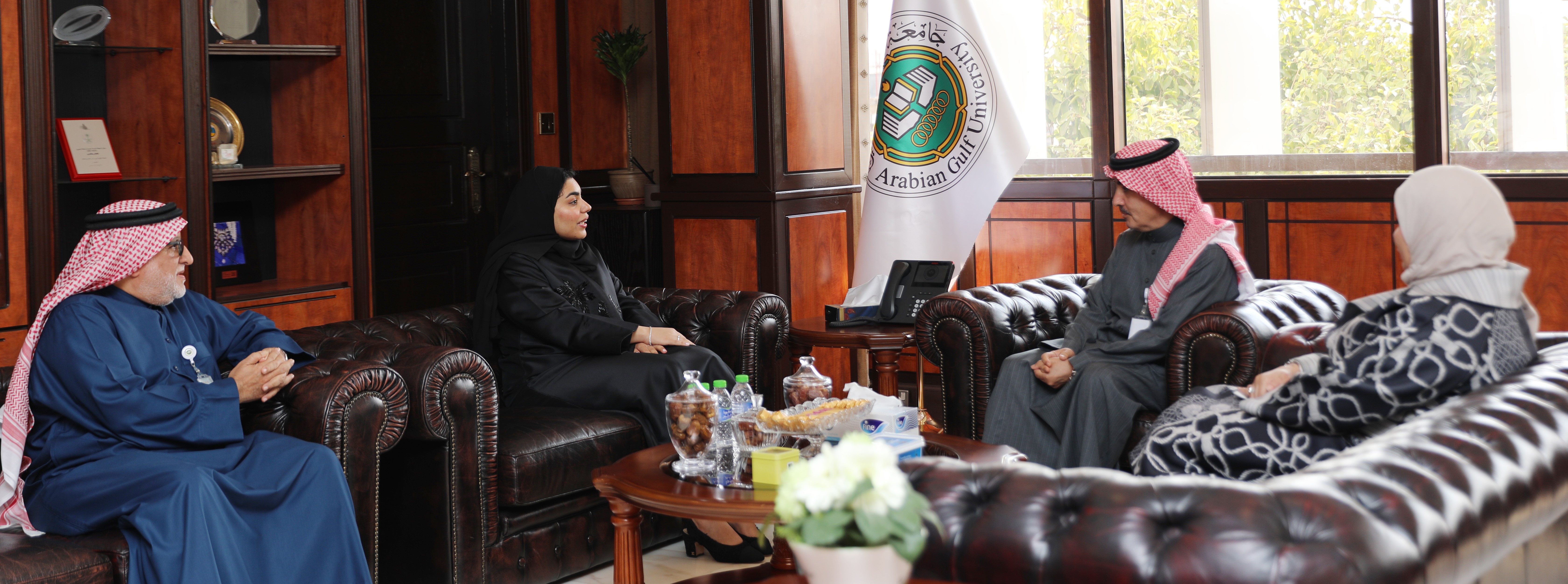 The Isa bin Salman Education Charitable Trust Explores Ways to Enhance Cooperation in Higher Education with AGU