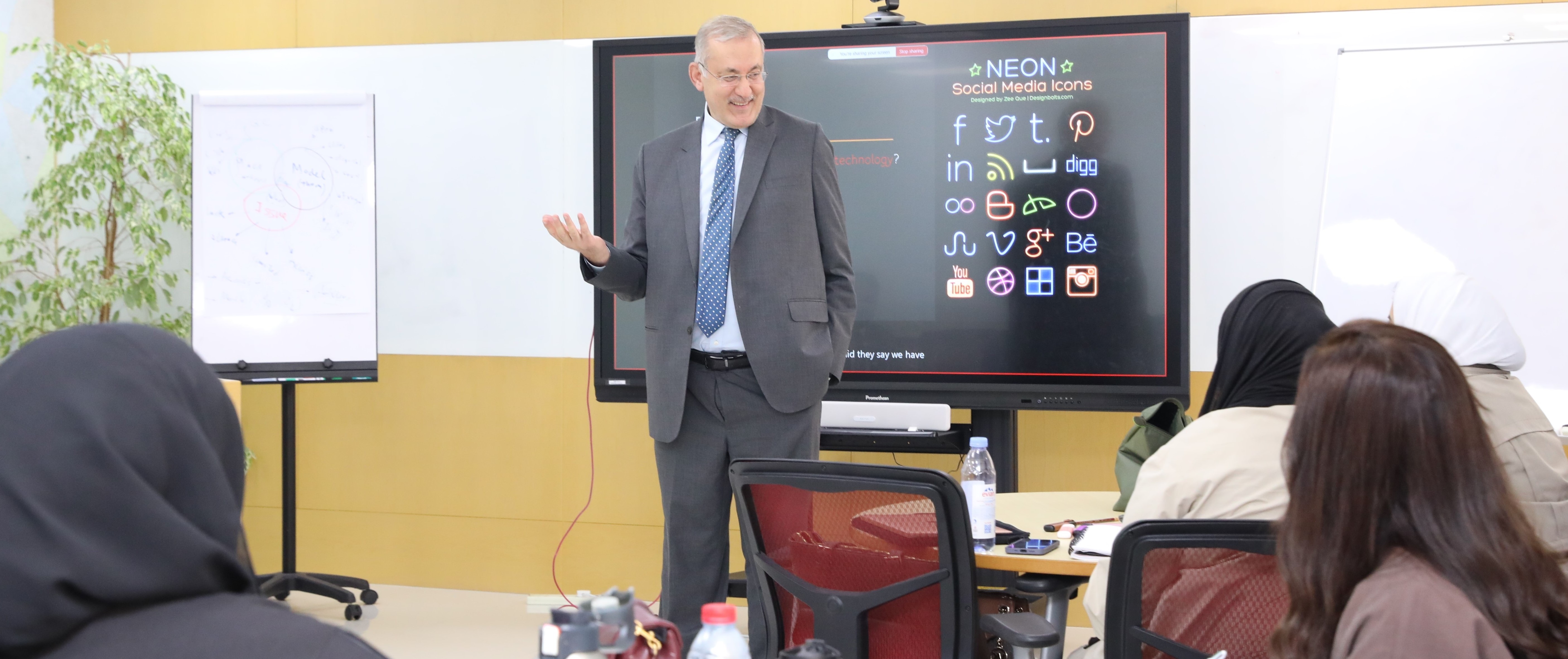 Dr Odeh Al Jayyousi Discusses "The Wave of AI Application Proliferation and Its Relation to Privacy, Technology Ethics, and Information Governance"