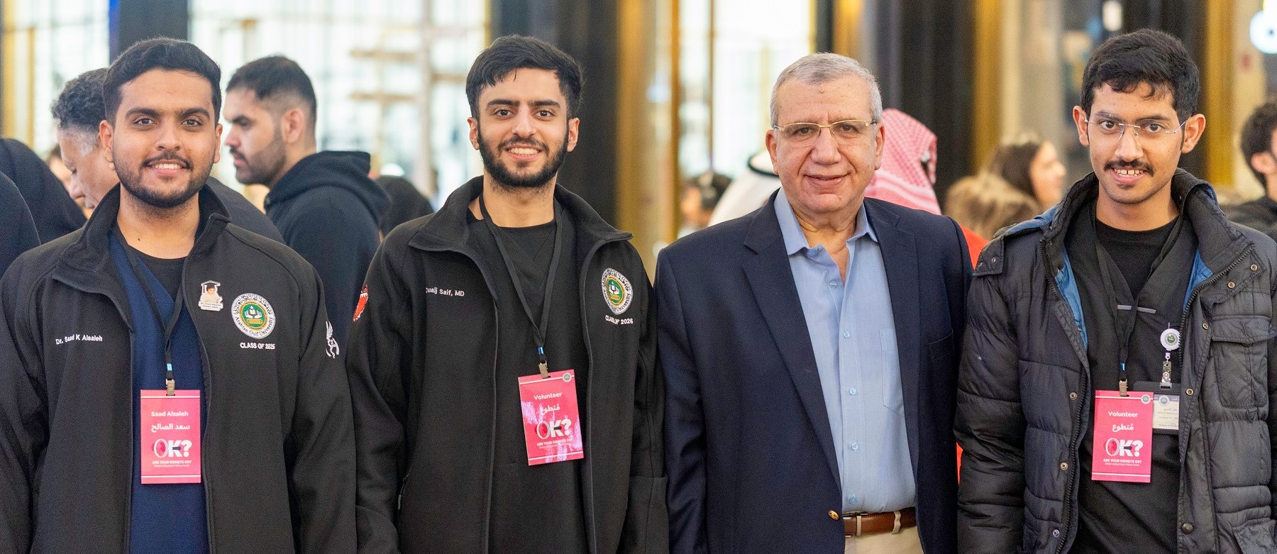 Themed “Are Your Kidneys Healthy?”: 50 Students from the Arabian Gulf University Launch Awareness Campaign on Kidney Diseases 