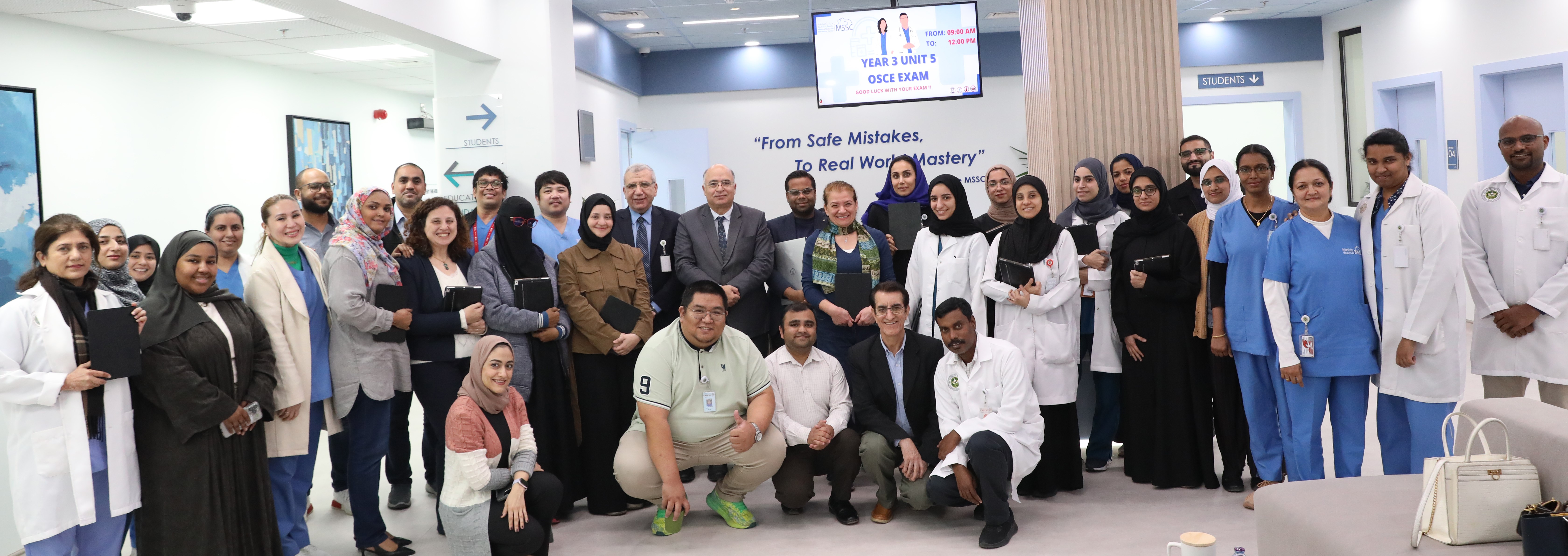 AGU’s College of Medicine and Health Sciences Conducts First Fully Digital Examination for Professional Skills