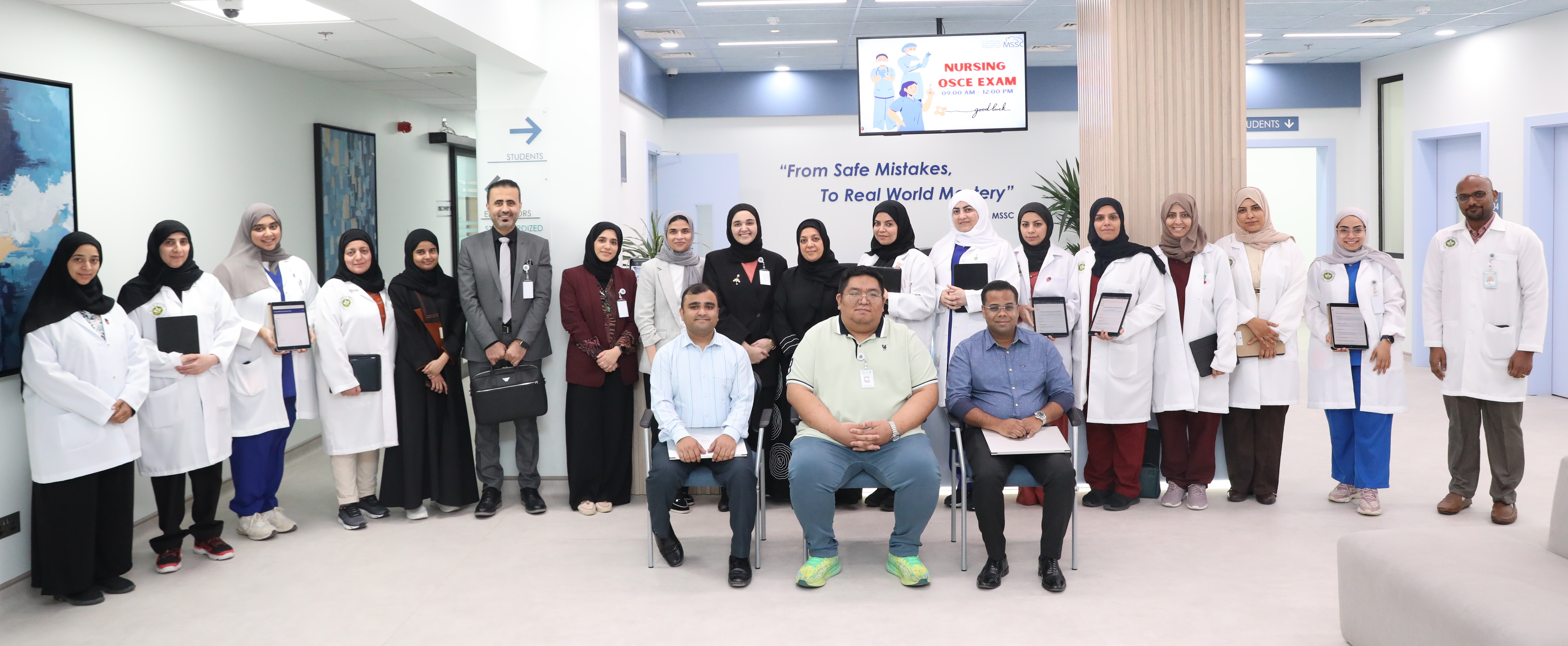 AGU Nursing Department Conducts First OSCE Exam for 250 Students