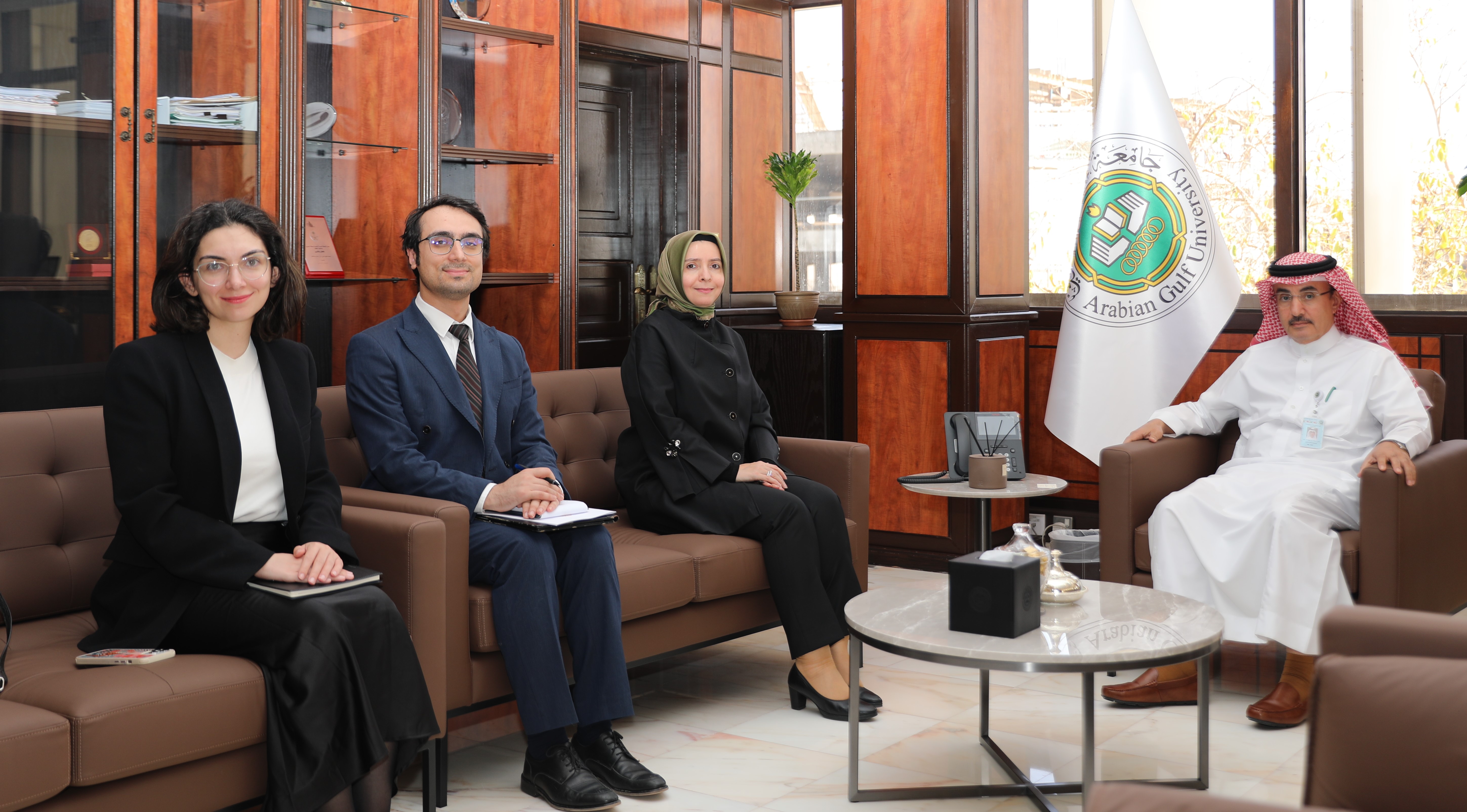 AGU President Discusses Strengthening Scientific and Research Cooperation with the Turkish Ambassador to Bahrain