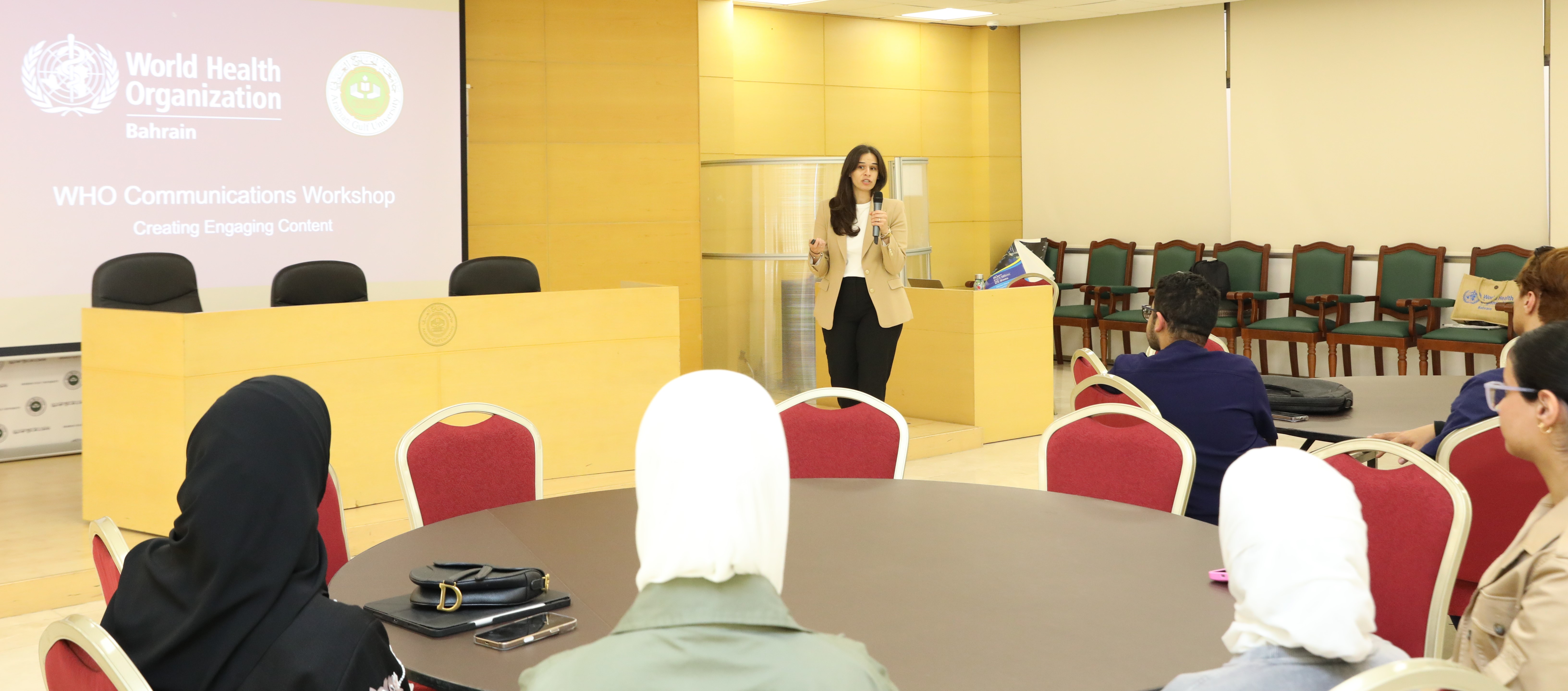 AGU Hosts Training Session on Communication Skills for Developing Public Health Campaigns Organised by WHO