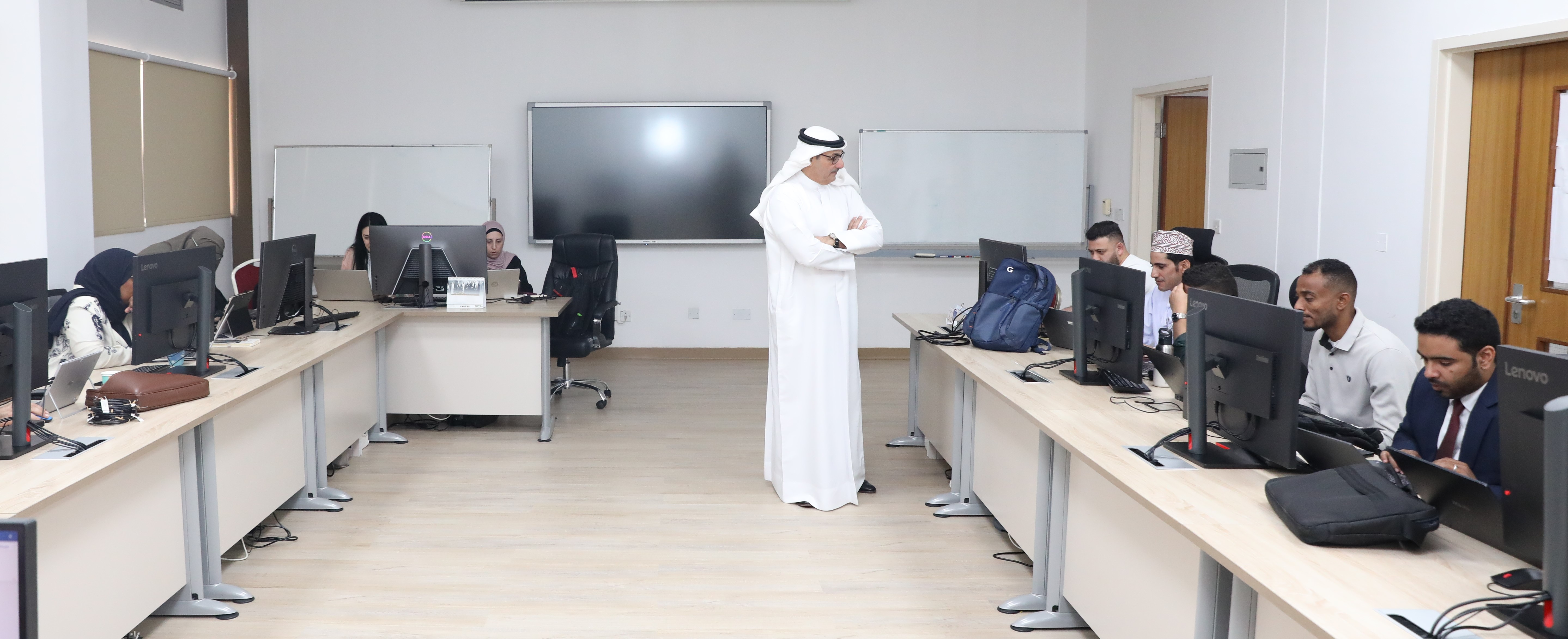 Diploma Students in Integrated Water Resources Management at AGU Complete Mid-Term Exam and Discuss Research Projects