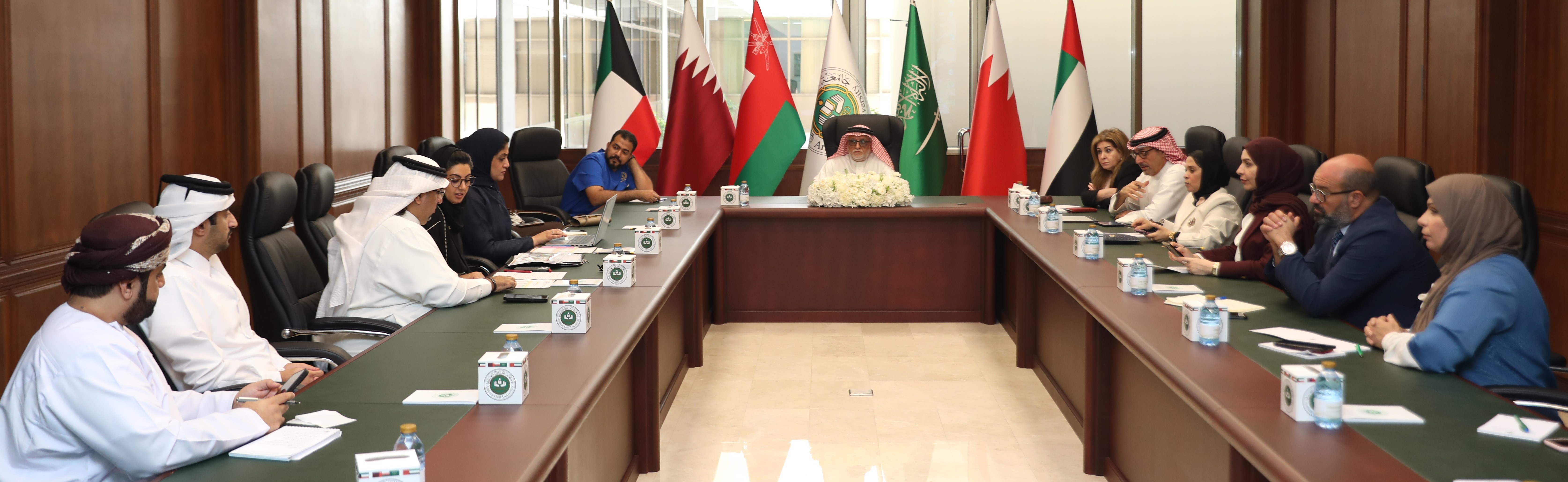 Launching GCC Pavilion and Gulf Weeks Activities in Conjunction with the Gulf Summit in the Kingdom of Bahrain Joint Coordination Meeting Takes Place Between GCC General Secretariat and AGU